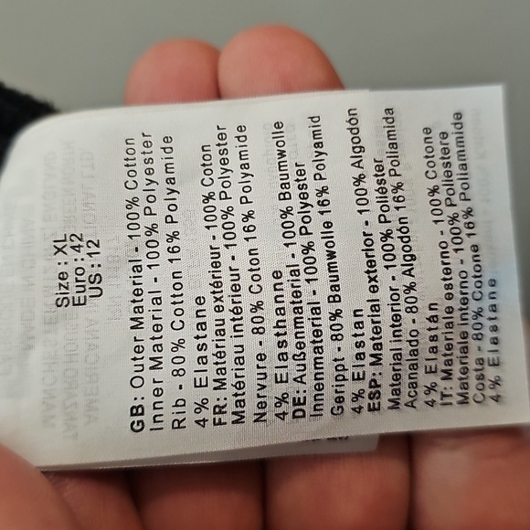 Bench Black and Gray XLHoodie - Picture 7 of 8